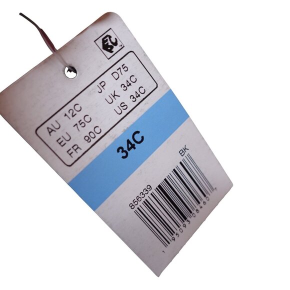 NWT Wacoal Ultimate Comfort First Wire Free Contour Bra Sz 34C Black 856339 - Picture 5 of 6